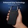 CROWNYX Magnetic Case for iPhone 17 Pro Max, Compatible With Wireless Charging, Ultra Slim Drop Resistant Cover, Anti-Slip, Carbon Fiber