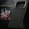 CROWNYX Magnetic Case for iPhone 17 Pro Max, Compatible With Wireless Charging, Ultra Slim Drop Resistant Cover, Anti-Slip, Carbon Fiber