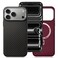 CROWNYX Magnetic Case for iPhone 17 Pro Max, Compatible With Wireless Charging, Ultra Slim Drop Resistant Cover, Anti-Slip, Carbon Fiber