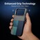 CROWNYX Magnetic Case for iPhone 17 Pro Max, Compatible With Wireless Charging, Ultra Slim Drop Resistant Cover, Anti-Slip, Carbon Fiber