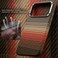 CROWNYX Magnetic Case for iPhone 17 Pro Max, Compatible With Wireless Charging, Ultra Slim Drop Resistant Cover, Anti-Slip, Carbon Fiber
