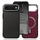 CROWNYX Magnetic Case for iPhone 17 Air, Compatible With Wireless Charging, Ultra Slim Drop Resistant Cover, Anti-Slip, Carbon Fiber