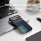 CROWNYX Magnetic Case for iPhone 17 Air, Compatible With Wireless Charging, Ultra Slim Drop Resistant Cover, Anti-Slip, Carbon Fiber