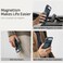CROWNYX Magnetic Case for iPhone 17 Air, Compatible With Wireless Charging, Ultra Slim Drop Resistant Cover, Anti-Slip, Carbon Fiber