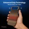 CROWNYX Magnetic Case for iPhone 17 Air, Compatible With Wireless Charging, Ultra Slim Drop Resistant Cover, Anti-Slip, Carbon Fiber