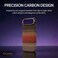 CROWNYX Magnetic Case for iPhone 17 Air, Compatible With Wireless Charging, Ultra Slim Drop Resistant Cover, Anti-Slip, Carbon Fiber