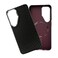 CROWNYX Magnetic Case for Samsung Galaxy S25 Ultra, Compatible With Wireless Charging, Ultra Slim Drop Resistant Cover, Anti-Slip, Carbon Fiber, Black