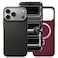 CROWNYX Magnetic Case for iPhone 17 Pro, Compatible With Wireless Charging, Ultra Slim Drop Resistant Cover, Anti-Slip, Carbon Fiber