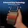 CROWNYX Magnetic Case for iPhone 17 Pro, Compatible With Wireless Charging, Ultra Slim Drop Resistant Cover, Anti-Slip, Carbon Fiber