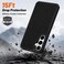 CROWNYX Premium Leather Case for Samsung Galaxy s26 Plus Magnetic Shockproof Cover, Anti-Scratch, Slim Protective Back with Raised Camera Protection (Black)