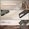 CROWNYX Magnetic Stand Case for Samsung Galaxy S26 Ultra, Shockproof Slim Hybrid TPU Cover with Grip Ring, 6.9 Inch   Aegis GripStand Pro Case