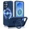 CROWNYX Magnetic Stand Case for Samsung Galaxy S26 Ultra, Shockproof Slim Hybrid TPU Cover with Grip Ring, 6.9 Inch   Aegis GripStand Pro Case