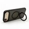 CROWNYX Magnetic Stand Case for iPhone 17 Air, Shockproof Slim Hybrid TPU Cover with Grip &amp; Ring, Matte   Aegis GripStand Pro Case