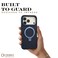 CROWNYX Magnetic Stand Case for iPhone 17 Pro, Shockproof Slim Hybrid TPU Cover with Grip &amp; Ring, Matte   Aegis GripStand Pro Case