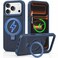 CROWNYX Magnetic Stand Case for iPhone 17 Pro, Shockproof Slim Hybrid TPU Cover with Grip &amp; Ring, Matte   Aegis GripStand Pro Case