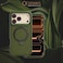 CROWNYX Magnetic Stand Case for iPhone 17 Pro, Shockproof Slim Hybrid TPU Cover with Grip &amp; Ring, Matte   Aegis GripStand Pro Case