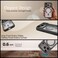 CROWNYX Premium Case for iPhone 17 Pro Max with Built-In Camera Protection