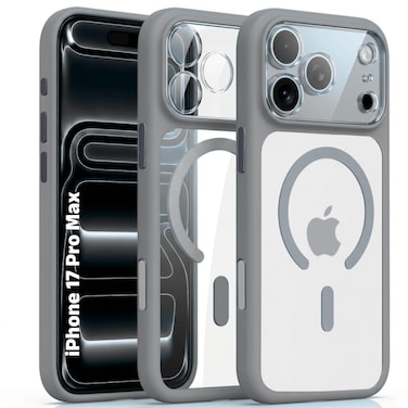 CROWNYX Premium Case for iPhone 17 Pro Max with Built-In Camera Protection