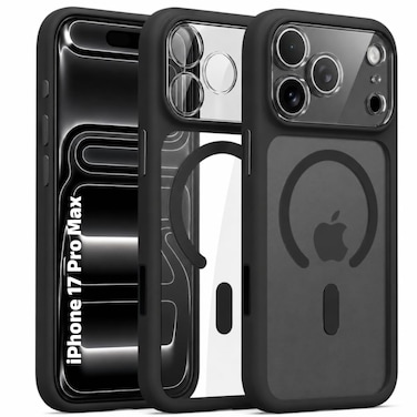 CROWNYX Premium Case for iPhone 17 Pro Max with Built-In Camera Protection