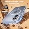 CROWNYX Clear Magnetic Case for iPhone 17 Bumper Cover Compatible with Wireless Charging, Military-Grad Drop &amp; Camera Protection   Anti Scratch and Crystal Clear