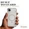 CROWNYX Clear Magnetic Case for iPhone 17 Air Bumper Cover Compatible with Wireless Charging, Military-Grad Drop &amp; Camera Protection   Anti Scratch and Crystal Clear
