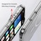 CROWNYX Clear Magnetic Case for iPhone 17 Air Bumper Cover Compatible with Wireless Charging, Military-Grad Drop &amp; Camera Protection   Anti Scratch and Crystal Clear