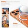 CROWNYX Clear Magnetic Case for iPhone 17 Pro Bumper Cover Compatible with Wireless Charging, Military-Grad Drop &amp; Camera Protection   Anti Scratch and Crystal Clear