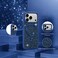 CROWNYX Luxury Glitter Case Compatible with iPhone 17 Pro, Magnetic Sparkle Rhinestone Diamond Protective Phone Cover with Camera Protection, Slim Shockproof Bling Case for Women and Girls