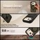 CROWNYX Magnetic Stand Case for iPhone 17 Pro, Shockproof Slim Hybrid TPU Cover with Grip &amp; Ring, Matte   Aegis GripStand Pro Case