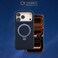 CROWNYX Magnetic Compatible Stand Case for iphone 17 Pro Max, Shockproof Slim Hybrid TPU Cover with Grip Ring, Matte   Aegis GripStand Pro Case