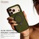 CROWNYX Magnetic Compatible Stand Case for iphone 17 Pro Max, Shockproof Slim Hybrid TPU Cover with Grip Ring, Matte   Aegis GripStand Pro Case