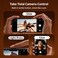 CROWNYX Magnetic Clear Convertible Case for iPhone 16 Plus   Matte TPU Bumper with Frosted Transparent PC Back   Camera Lens Protection   Shockproof Slim Cover   Wireless Charging Compatible (Gold)