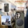 CROWNYX Magnetic Stand Case for Samsung Galaxy S25 Ultra, Shockproof Slim Hybrid TPU Cover with Grip Ring   Aegis GripStand Pro Case