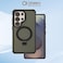 CROWNYX Magnetic Stand Case for Samsung Galaxy S25 Ultra, Shockproof Slim Hybrid TPU Cover with Grip Ring   Aegis GripStand Pro Case