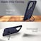 CROWNYX Magnetic Stand Case for Samsung Galaxy S25 Ultra, Shockproof Slim Hybrid TPU Cover with Grip Ring   Aegis GripStand Pro Case