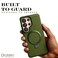 CROWNYX Magnetic Stand Case for Samsung Galaxy S25 Ultra, Shockproof Slim Hybrid TPU Cover with Grip Ring   Aegis GripStand Pro Case