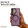 CROWNYX Magnetic Stand Case for Samsung Galaxy S25 Ultra, Shockproof Slim Hybrid TPU Cover with Grip Ring   Aegis GripStand Pro Case