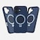 CROWNYX Magnetic Stand Case for iPhone 16, Shockproof Slim Hybrid TPU Cover with Grip &amp; Ring, Matte   Aegis GripStand Pro Case