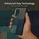 CROWNYX Magnetic Case for Samsung Galaxy S24 Ultra, Compatible With Wireless Charging, Ultra Slim Drop Resistant Cover, Anti-Slip, Carbon Fiber, Blue