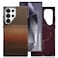 CROWNYX Magnetic Case for Samsung Galaxy S24 Ultra, Compatible With Wireless Charging, Ultra Slim Drop Resistant Cover, Anti-Slip, Carbon Fiber, Brown