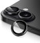 CROWNYX Camera 3D Individual Lens Protector for iPhone 17, 9H Tempered Glass, Anti Scratch, Anti-Oil, Anti-Shock, Dirt-Resistance bubble free, HD Night Shots Clear Image, Pack-1