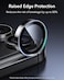 CROWNYX Camera 3D Individual Lens Protector for iPhone 17 Pro Max, 9H Tempered Glass, Anti Scratch, Anti-Oil, Anti-Shock, Dirt-Resistance bubble free, HD Night Shots Clear Image, Pack-1