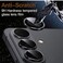 CROWNYX 3D Camera Lens Protector for Samsung S26 Plus, Individual 9H Tempered Glass Camera Lens Covers, Case Friendly, HD Clear, Anti-Scratch, Anti-Fingerprint, Bubble-Free, Night Shooting Compatible