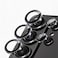 CROWNYX 3D Camera Lens Protector for Samsung S26 Ultra, Individual 9H Tempered Glass Camera Lens Covers, Case Friendly, HD Clear, Anti-Scratch, Anti-Fingerprint, Bubble-Free, Night Shooting Compatible