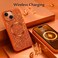 CROWNYX Luxury Glitter Case Compatible with iPhone 13/14, Magnetic Sparkle Rhinestone Diamond Protective Phone Cover with Camera Protection, Slim Shockproof Bling Case for Women and Girls