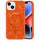 CROWNYX Luxury Glitter Case Compatible with iPhone 13/14, Magnetic Sparkle Rhinestone Diamond Protective Phone Cover with Camera Protection, Slim Shockproof Bling Case for Women and Girls