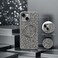 CROWNYX Luxury Glitter Case Compatible with iPhone 13/14, Magnetic Sparkle Rhinestone Diamond Protective Phone Cover with Camera Protection, Slim Shockproof Bling Case for Women and Girls