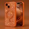 CROWNYX Luxury Glitter Case Compatible with iPhone 13/14, Magnetic Sparkle Rhinestone Diamond Protective Phone Cover with Camera Protection, Slim Shockproof Bling Case for Women and Girls
