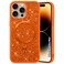 CROWNYX Luxury Glitter Case Compatible with iPhone 14 Pro Max, Magnetic Sparkle Rhinestone Diamond Protective Phone Cover with Camera Protection, Slim Shockproof Bling Case for Women and Girls