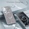 CROWNYX Luxury Glitter Case Compatible with Samsung Galaxy S26 Plus, Magnetic Sparkle Rhinestone Diamond Protective Phone Cover with Camera Protection, Slim Shockproof Bling Case for Women and Girls
